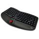 Adesso Tru-Form Media 3150 Ergonomic Keyboard | Trackball keyboard