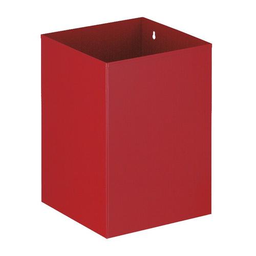 Viereckiger Papierkorb, VB 110200, Rot