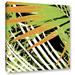 Bay Isle Home™ 'Palms Away III' - Painting Print on Canvas in Black/Green | 2 D in | Wayfair F3D9905073A44B3C8237CB1690A18B6A