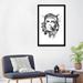 East Urban Home Che Guevara by Octavian Mielu - Painting Print Paper/Metal in Gray | 32 H x 24 W x 1 D in | Wayfair