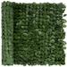 Primrue Artificial Privacy Plastic Fence Panel Plastic in Green | 94 H x 39 W x 0.25 D in | Wayfair 626A930B93784B8786A9FDA947061023
