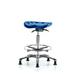 Inbox Zero Tractor Sit-Stand Height Adjustable Lab Stool Plastic/Metal in Black | 32 H x 25 W x 25 D in | Wayfair 7BF0A21AEAE84B2FB31C5B4C2E09D577