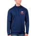 Men's Antigua Royal New York Islanders Generation Big & Tall Quarter-Zip Pullover Jacket