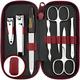 marQus Solingen Germany Manicure Sets for Women & Men 7 Pcs Set - Quality Grooming Kit Nail Clippers & Toenail Clippers, tweezers Nail Kit - Fabulous Gift for all Occasions