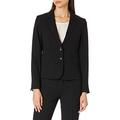 GERRY WEBER Womens Langarm Blazer, Schwarz, 48