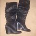 Jessica Simpson Shoes | Jessica Simpson Wedge Boots | Color: Black | Size: 7.5