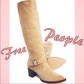 Free People Shoes | Free People Dahlia Suede Boot | Color: Tan | Size: 8