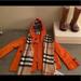 Burberry Jackets & Coats | Kids Burberry Jacket 4y | Color: Orange | Size: 4y