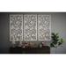 VIMA 4 ft. H x 2 ft. W Suflo Privacy Decorative Screen Panel in White | 48 H x 24 W x 0.5 D in | Wayfair C2X412WH0018