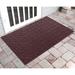 Matterly Waterhog Lattice Indoor Outdoor Door Mat Synthetics in Black | 0.375" H x 72" W x 48" D | Wayfair 20783600046