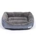 Tucker Murphy Pet™ Goncalves Bolster Dog Bed Polyester/Fleece in Gray | 3 H x 17.7 W x 13.8 D in | Wayfair 511213FF6345473B8B5C20AA73A5FE65