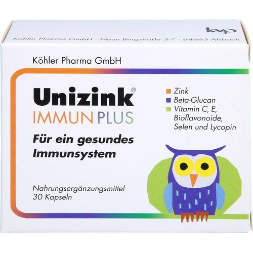 Unizink – Immun Plus Kapseln Mineralstoffe