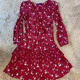 American Eagle Outfitters Dresses | Floral Dress | Color: Red | Size: S