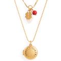 Madewell Jewelry | Madewell Locket Necklace | Color: Gold | Size: Os