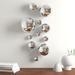 WORLDLY GOODS TOO Silver Plated Wall Décor Spheres Glass in Gray | 6 H x 76 W x 6 D in | Wayfair 2GS-WALL