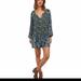 Free People Dresses | Hpfree People Lucky Loosey Tunic Dress S | Color: Blue/Green | Size: S