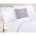 Rosdorf Park Portland Comforter Set Polyester/Polyfill/Microfiber in White | King Comforter + 2 Shams + 1 Pillow Cases | Wayfair