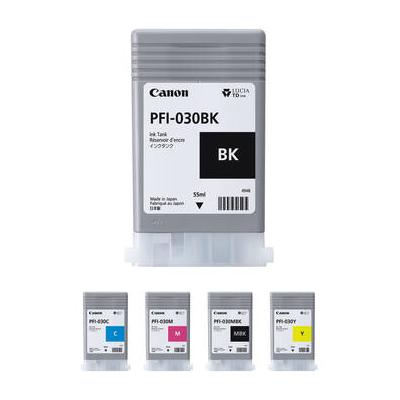 Canon PFI-030 Ink Tank Bundle for Select Canon Large Format Printers 3489C001AA