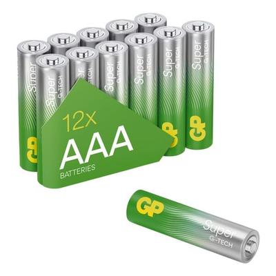 12er-Pack Batterien »Super Alkaline« Micro/ AAA / LR03, GP Batteries