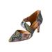 Wide Width Women's The Braelynn Pump by Comfortview in Pink Multi (Size 12 W)