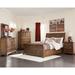 Loon Peak® Talton Storage Sleigh Bed Wood in Brown | 55.75 H x 65 W x 99.25 D in | Wayfair 34BEE062F01F4906B4720C702709524B