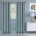 Lark Manor™ Adarsh Polyester Room Darkening Curtain Pair Polyester in Green/Blue | 108 H in | Wayfair A044744D6D0A45078DBB9C1A86B98BBB