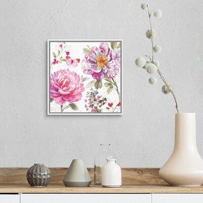 House of Hampton® Obviously Pink 20 by Lisa Audit - Painting Print Canvas | 14 H x 14 W x 1.75 D in | Wayfair 122AE3D67AF946099F535B3980FCB47E