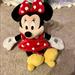 Disney Other | Disneyland Minnie Mouse Plush | Color: Brown/Red | Size: Os