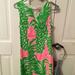 Lilly Pulitzer Dresses | Lily Pulitzer Dress | Color: Green/Pink | Size: 0