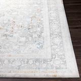 Rugeley 2' x 2'11" Traditional Taupe/Light Gray/Mustard/Blue/Brown/Dark Blue/Off White/Rust/Brick Red Area Rug - Hauteloom