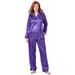 Plus Size Women's The Luxe Satin Pajama Set by Amoureuse in Plum Burst (Size 18/20) Pajamas