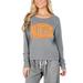 Women's Concepts Sport Gray Tennessee Volunteers Mainstream Terry Long Sleeve T-Shirt