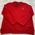 Polo By Ralph Lauren Sweaters | Lauren Jeans Co. Red Sweater Size Xl | Color: Red | Size: Xl