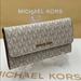 Michael Kors Bags | Michael Kors Michael Kors Jet Set Travel Trifold | Color: Brown/White | Size: Large