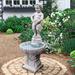 Astoria Grand Mannequin Pis Sculptural Fountain w/ Pedestal Base | 45.5 H x 17 W x 17 D in | Wayfair EA3BBC65088B40378CCF04C2F57F28BF