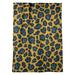 East Urban Home Jacksonville Football Animal Print Room Darkening Thermal Rod Pocket Single Curtain Panel in Green/Blue/Black | 53 H in | Wayfair