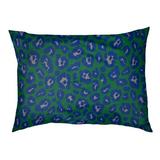 East Urban Home Seattle Throwback Football Outdoor Dog Pillow Metal in Green/Blue | 5 H x 30 W x 40 D in | Wayfair 9F2700156F674536A1B5001461B35BD9