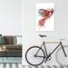 East Urban Home Cardinal by Lisa Whitehouse - Graphic Art Print Canvas/Metal in Black/Red/White | 40 H x 26 W x 1.5 D in | Wayfair