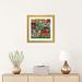 East Urban Home Mama's Colorful Quilts by Cheryl Bartley - Graphic Art Print Paper in Brown/Green/Red | 16 H x 16 W x 1 D in | Wayfair