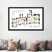 East Urban Home The Apartments from Friends by TV Floorplans & More - Graphic Art Print Canvas/Metal in Gray/White | 40 H x 60 W x 1.5 D in | Wayfair