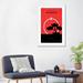 East Urban Home Karate Kid Minimal Movie Poster by Chungkong - Graphic Art Print Paper/Metal in Black/Green/Red | 32 H x 24 W x 1 D in | Wayfair