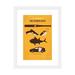 East Urban Home My the Other Guys Minimal Movie Poster by Chungkong - Graphic Art Print Paper in Black/Yellow | 24 H x 16 W x 1 D in | Wayfair