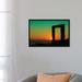 East Urban Home Santorini XII by Ben Heine - Wrapped Canvas Graphic Art Print Canvas in Green/Orange | 18 H x 26 W x 1.5 D in | Wayfair