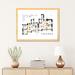 East Urban Home The Apartments from Friends by TV Floorplans & More - Graphic Art Print Paper/Metal in Gray/White | 24 H x 32 W x 1 D in | Wayfair