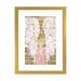 East Urban Home How Great Thou Art Blonde by Ashley Bradley - Painting Print Paper/Metal in Brown/Green/Pink | 32 H x 24 W x 1 D in | Wayfair