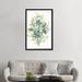 East Urban Home Greenery I by Carol Robinson - Painting Print Canvas/Metal in Blue/Green | 48 H x 32 W x 1.5 D in | Wayfair