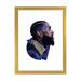 East Urban Home Nipsey Hussle by Anna Mckay - Graphic Art Print Paper in Black/Blue/Brown | 24 H x 16 W x 1 D in | Wayfair