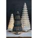 The Holiday Aisle® Gadre Good Tide Tree Glass, Wood in Black | 12 H x 5 W x 5 D in | Wayfair 37E95818BC3740C28EB303B4510E8F03