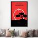 East Urban Home Karate Kid Minimal Movie Poster by Chungkong - Graphic Art Print Canvas/Metal in Black/Green/Red | 60 H x 40 W x 1.5 D in | Wayfair