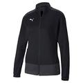 PUMA Women's teamGOAL 23 Training Jacket W Track Black-Asphalt, Medium